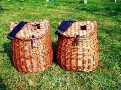 Willow fishing creels